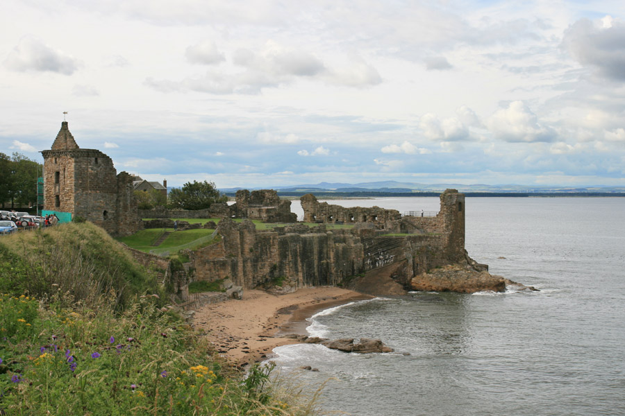 St Andrews Castle Castle in St Andrews and St Leonards, Fife Stravaiging around Scotland